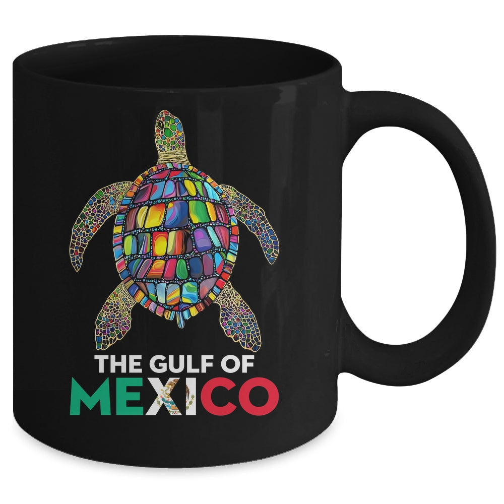 Graphic Sea Turtle Never Forget Gulf Of Mexico Forever Mug | teecentury