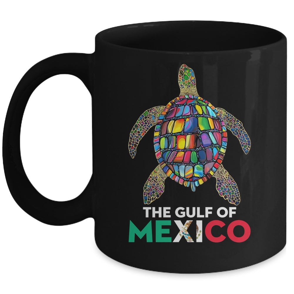 Graphic Sea Turtle Never Forget Gulf Of Mexico Forever Mug | teecentury