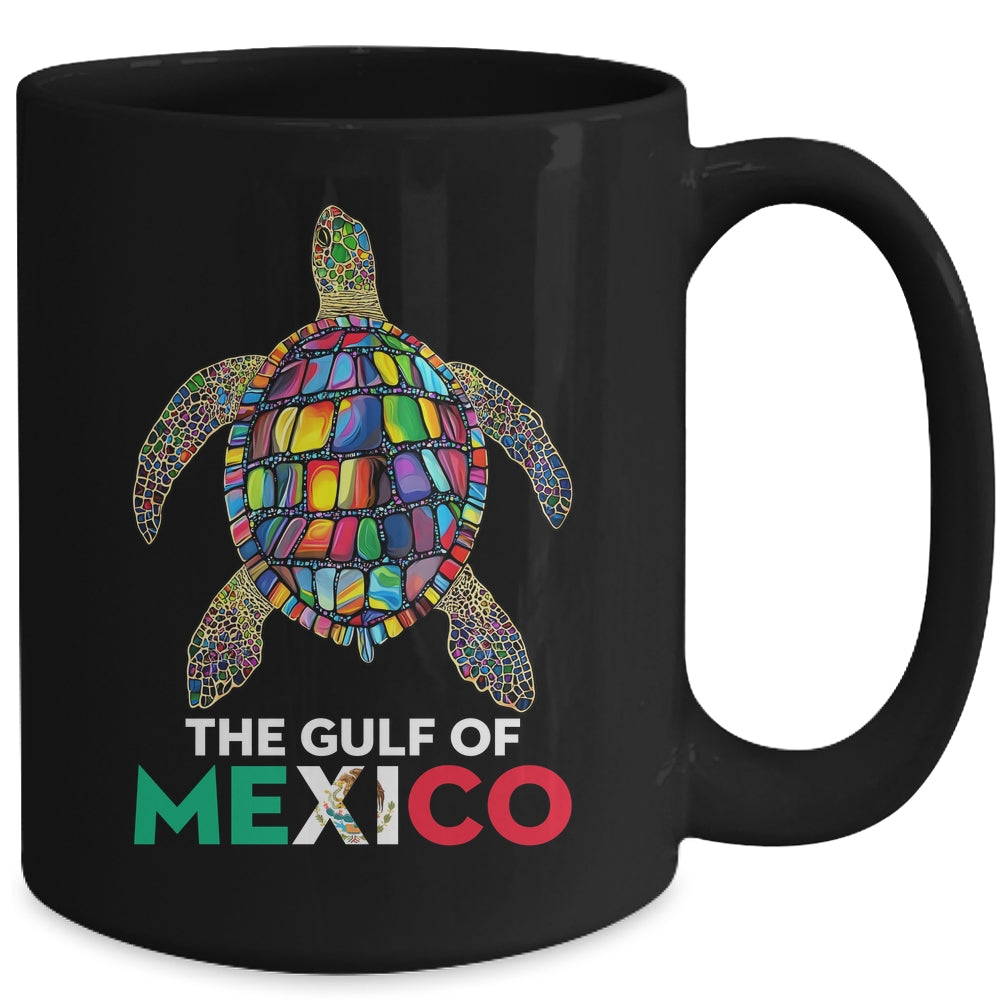 Graphic Sea Turtle Never Forget Gulf Of Mexico Forever Mug | teecentury