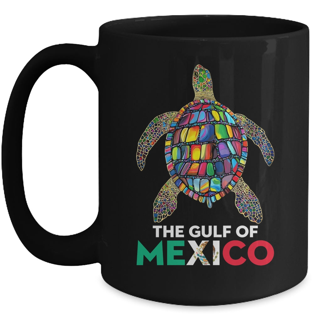 Graphic Sea Turtle Never Forget Gulf Of Mexico Forever Mug | teecentury