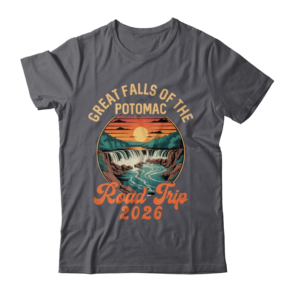 Great Falls Of The Potomac Road Trip 2026 Summer Vacation Family Shirt & Tank Top | teecentury