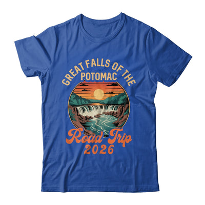 Great Falls Of The Potomac Road Trip 2026 Summer Vacation Family Shirt & Tank Top | teecentury