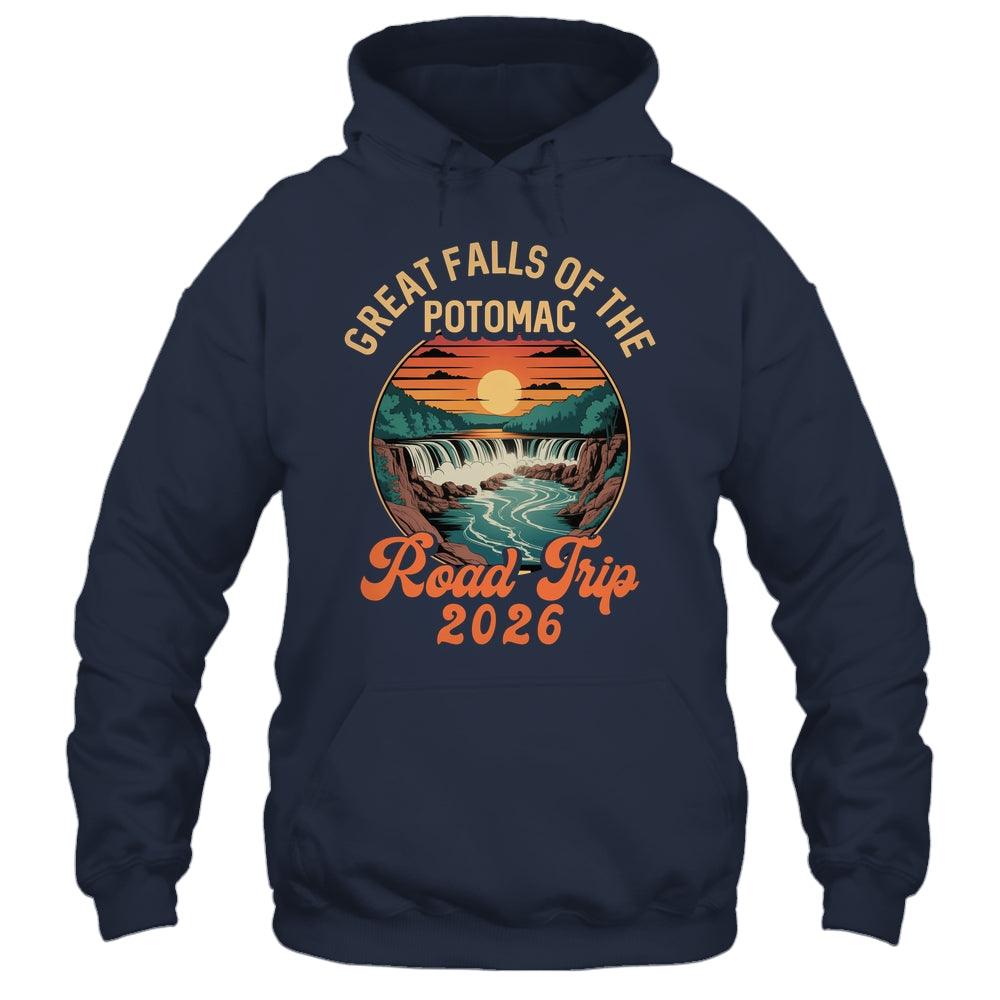 Great Falls Of The Potomac Road Trip 2026 Summer Vacation Family Shirt & Tank Top | teecentury