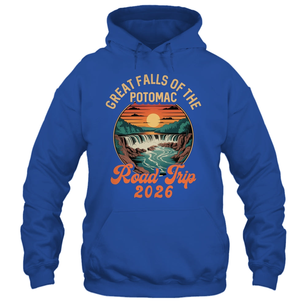 Great Falls Of The Potomac Road Trip 2026 Summer Vacation Family Shirt & Tank Top | teecentury