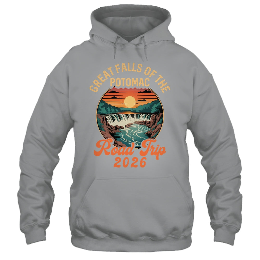 Great Falls Of The Potomac Road Trip 2026 Summer Vacation Family Shirt & Tank Top | teecentury