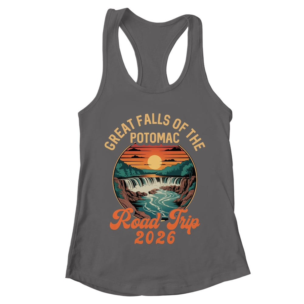Great Falls Of The Potomac Road Trip 2026 Summer Vacation Family Shirt & Tank Top | teecentury