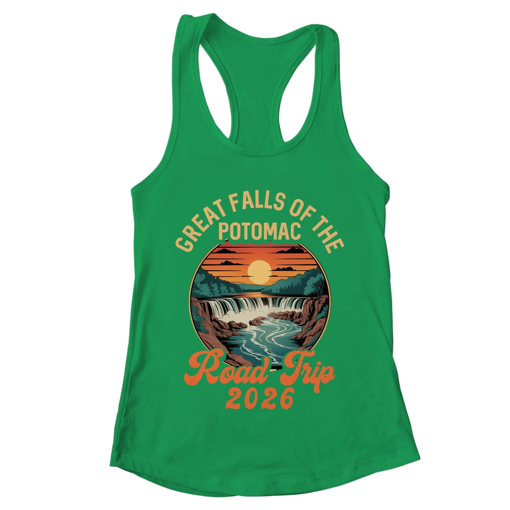 Great Falls Of The Potomac Road Trip 2026 Summer Vacation Family Shirt & Tank Top | teecentury