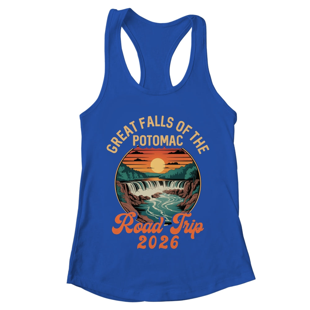 Great Falls Of The Potomac Road Trip 2026 Summer Vacation Family Shirt & Tank Top | teecentury