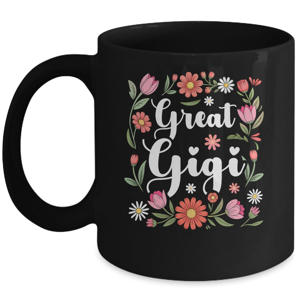 Great Gigi Floral Wildflowers Mother's Day Gigi Women Mug | teecentury