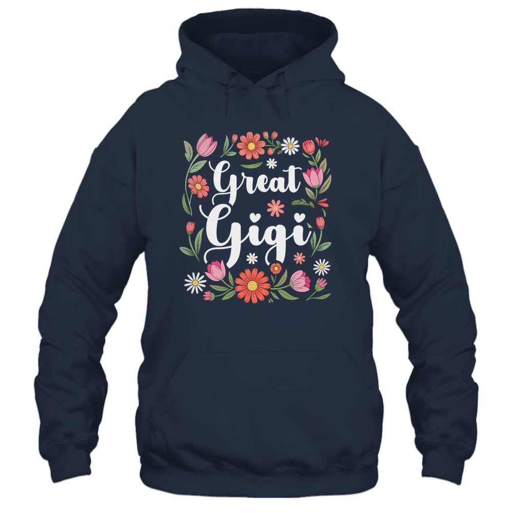Great Gigi Floral Wildflowers Mother's Day Gigi Women Shirt & Tank Top | teecentury