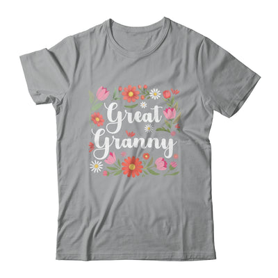 Great Granny Floral Wildflowers Mother's Day Granny Women Shirt & Tank Top | teecentury