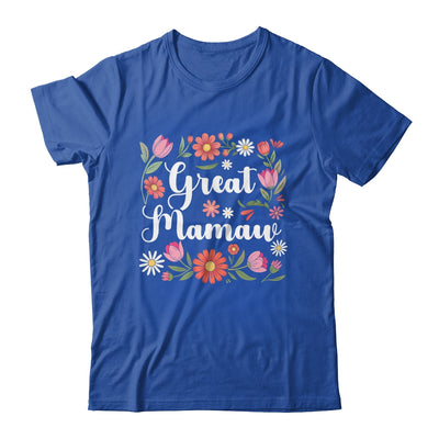 Great Mamaw Floral Wildflowers Mother's Day Mamaw Women Shirt & Tank Top | teecentury