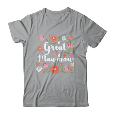 Great Mawmaw Floral Wildflowers Mother's Day Mawmaw Women Shirt & Tank Top | teecentury