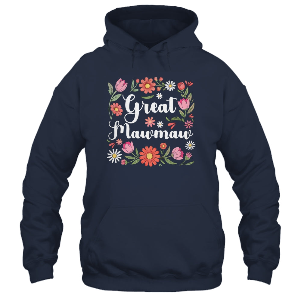 Great Mawmaw Floral Wildflowers Mother's Day Mawmaw Women Shirt & Tank Top | teecentury
