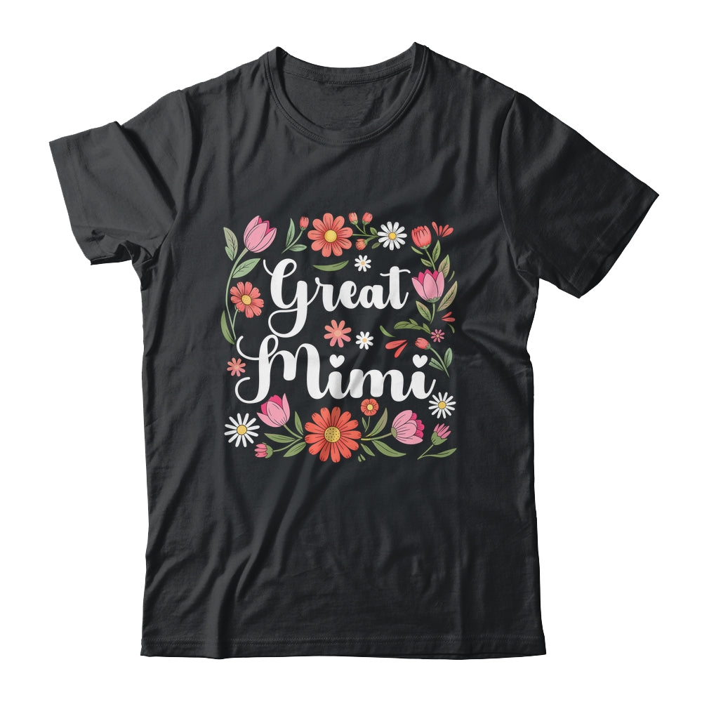 Great Mimi Floral Wildflowers Mother's Day Mimi Women Shirt & Tank Top | teecentury