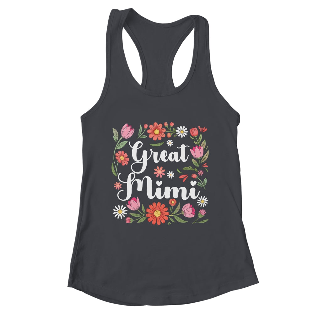 Great Mimi Floral Wildflowers Mother's Day Mimi Women Shirt & Tank Top | teecentury