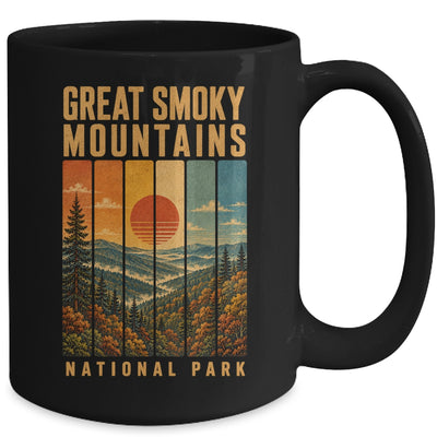 Great Smoky Mountains National Park Tennessee Usa Outdoor Vintage Hiking Mug | teecentury