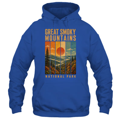 Great Smoky Mountains National Park Tennessee Usa Outdoor Vintage Hiking Shirt & Tank Top | teecentury