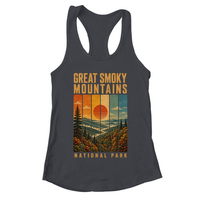 Great Smoky Mountains National Park Tennessee Usa Outdoor Vintage Hiking Shirt & Tank Top | teecentury