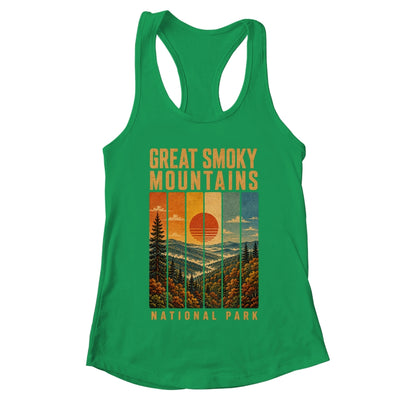 Great Smoky Mountains National Park Tennessee Usa Outdoor Vintage Hiking Shirt & Tank Top | teecentury