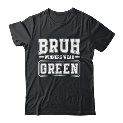 Green Field Day Team Spirit Bruh Winners Wear Green Shirt & Hoodie | teecentury