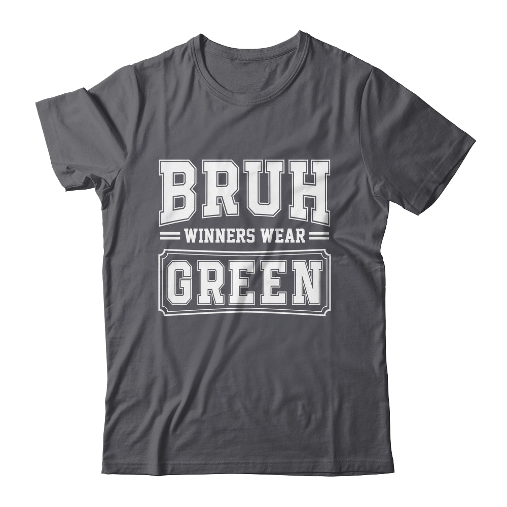 Green Field Day Team Spirit Bruh Winners Wear Green Shirt & Hoodie | teecentury