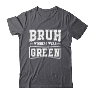 Green Field Day Team Spirit Bruh Winners Wear Green Shirt & Hoodie | teecentury