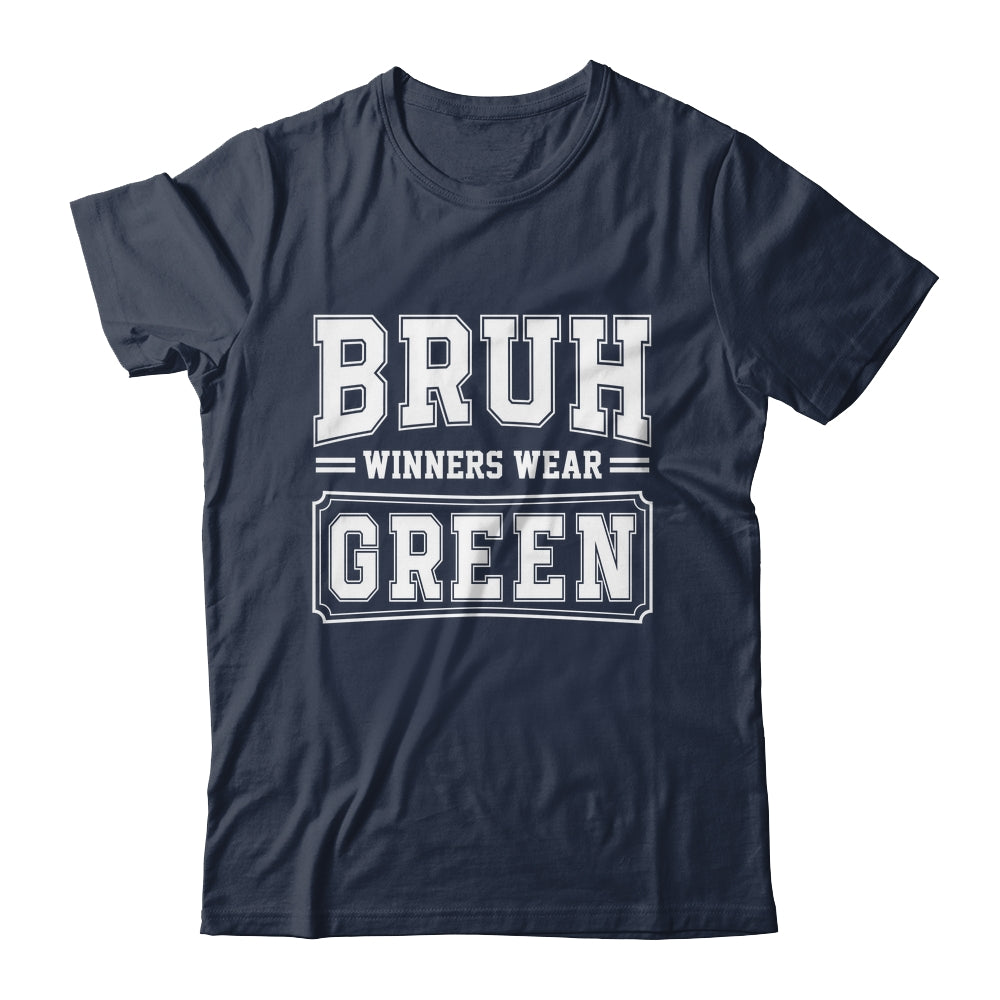 Green Field Day Team Spirit Bruh Winners Wear Green Shirt & Hoodie | teecentury