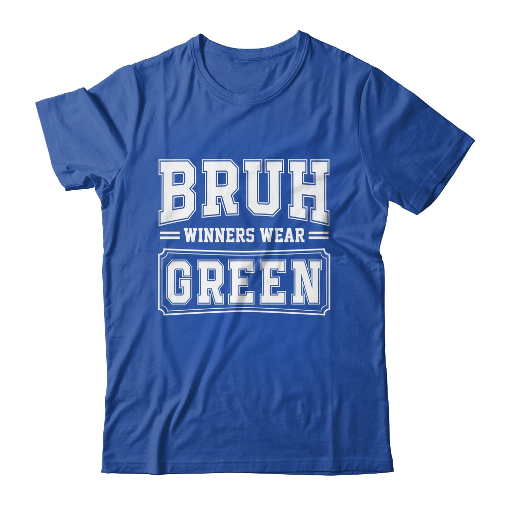 Green Field Day Team Spirit Bruh Winners Wear Green Shirt & Hoodie | teecentury