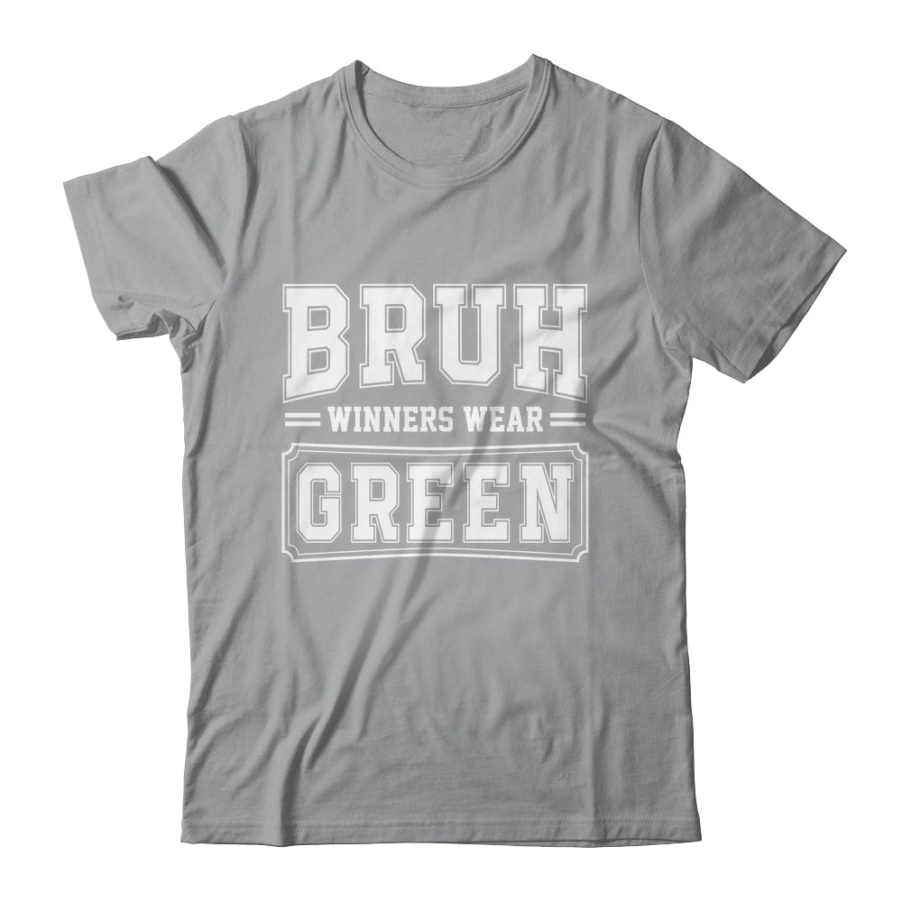 Green Field Day Team Spirit Bruh Winners Wear Green Shirt & Hoodie | teecentury