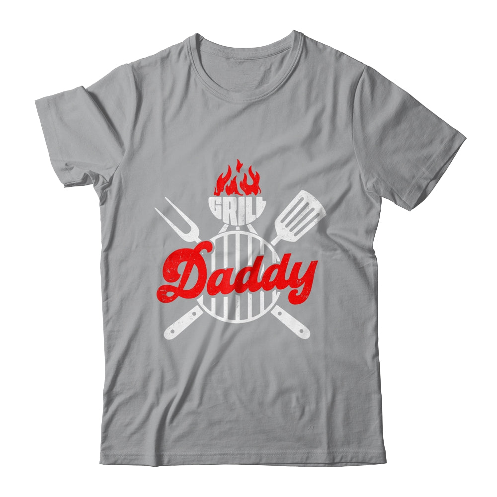 Grill Daddy BBQ Barbecue Grilling Smoking For Men Dad Shirt & Hoodie | teecentury