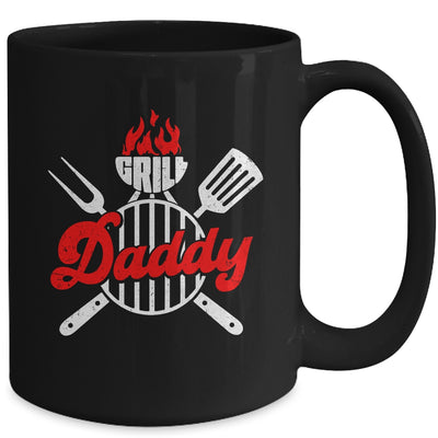 Grill Daddy BBQ Barbecue Grilling Smoking For Men Dad Mug | teecentury