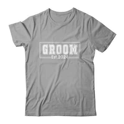 Groom Est 2024 Future Husband Bachelor Party Wedding Groom Shirt & Hoodie | teecentury