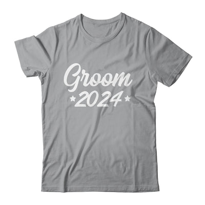 Groom Est 2024 Married Wedding Engagement Getting Ready Shirt & Hoodie | teecentury