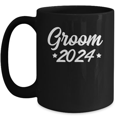 Groom Est 2024 Married Wedding Engagement Getting Ready Mug | teecentury