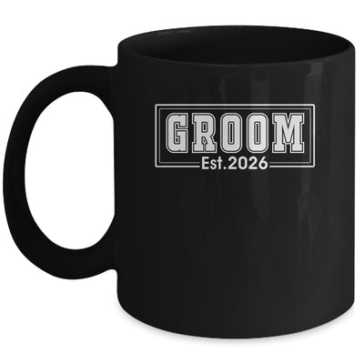 Groom Est 2026 Future Husband Bachelor Party Wedding Groom Mug | teecentury