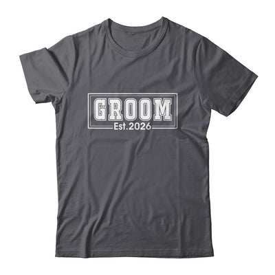 Groom Est 2026 Future Husband Bachelor Party Wedding Groom Shirt & Hoodie | teecentury
