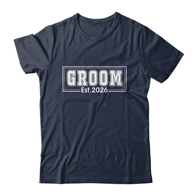 Groom Est 2026 Future Husband Bachelor Party Wedding Groom Shirt & Hoodie | teecentury