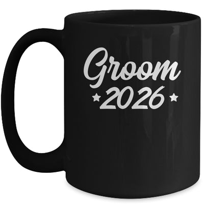 Groom Est 2026 Married Wedding Engagement Getting Ready Mug | teecentury