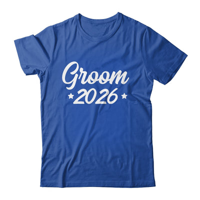 Groom Est 2026 Married Wedding Engagement Getting Ready Shirt & Hoodie | teecentury