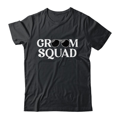 Groom Squad Sunglasses Wedding Bachelor Party Matching Shirt & Hoodie | teecentury