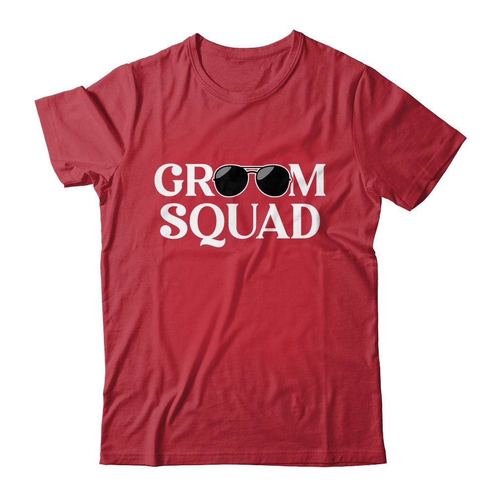 Groom Squad Sunglasses Wedding Bachelor Party Matching Shirt & Hoodie | teecentury