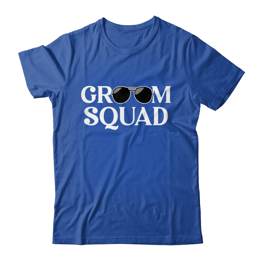 Groom Squad Sunglasses Wedding Bachelor Party Matching Shirt & Hoodie | teecentury
