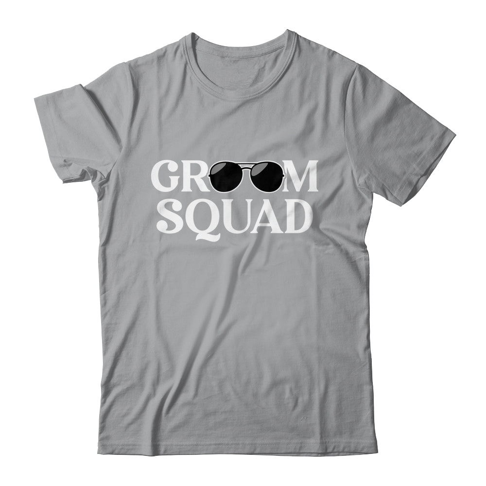 Groom Squad Sunglasses Wedding Bachelor Party Matching Shirt & Hoodie | teecentury