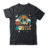 Groovy Auntie Birthday Party Theme Decorations Rainbow Shirt & Hoodie | teecentury