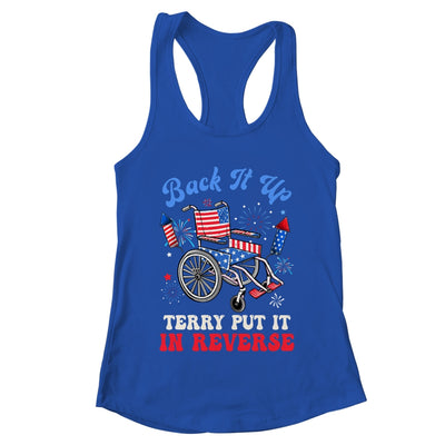 Groovy Back It Up Terry Put It In Reverse Firework 4th Of July Shirt & Tank Top | teecentury