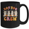 Groovy Boo Boo Crew Nurse Funny Ghost Halloween Nurse Women Mug | teecentury