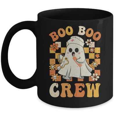 Groovy Boo Boo Crew Nurse Funny Ghost Women Halloween Nurse Mug | teecentury