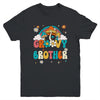 Groovy Brother Birthday Party Theme Decorations Rainbow Youth Shirt | teecentury