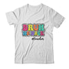 Groovy Cute Bruh We Back Teachers Kids Funny Back To School Shirt & Tank Top | teecentury